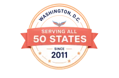 Washington, D.C. seal: serving all 50 states since 2011